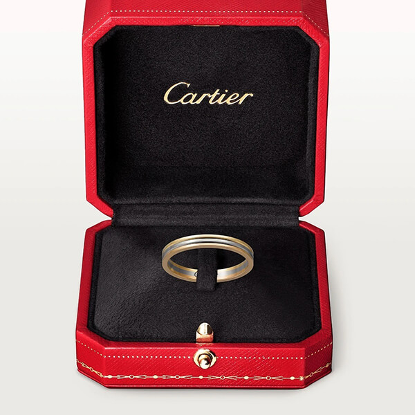 残少 SALE! カルティエ 指輪 コピー TRINITY ウェディングリング 18K B4209900