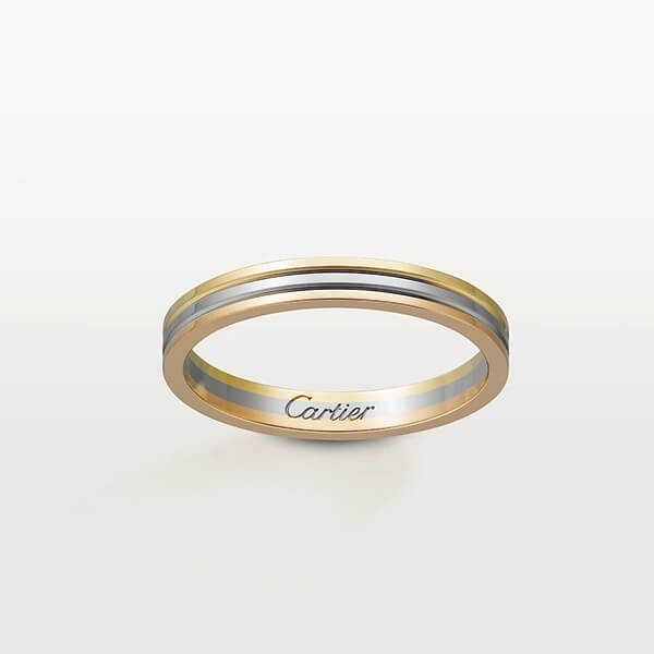 残少 SALE! カルティエ 指輪 コピー TRINITY ウェディングリング 18K B4209900