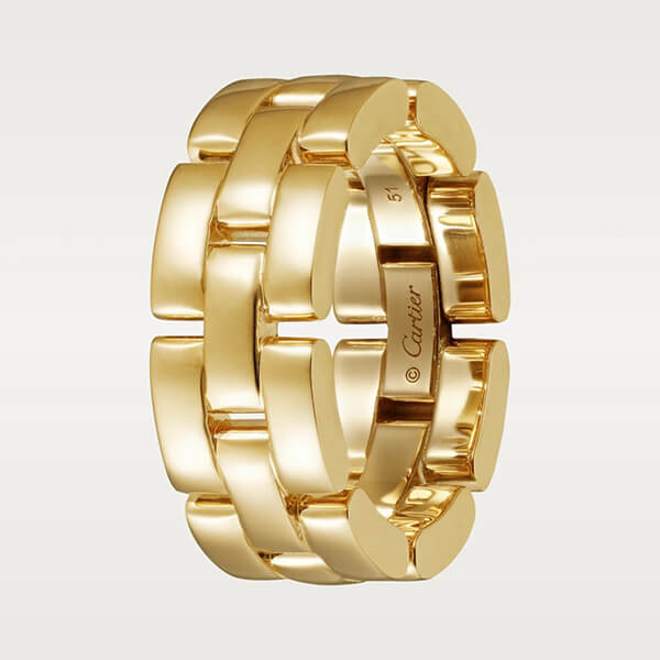 大人気★即納【カルティエ リング 偽物】マイヨン パンテール リング 18K 金B4230600
