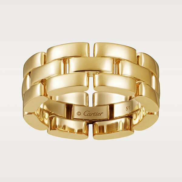 大人気★即納【カルティエ リング 偽物】マイヨン パンテール リング 18K 金B4230600