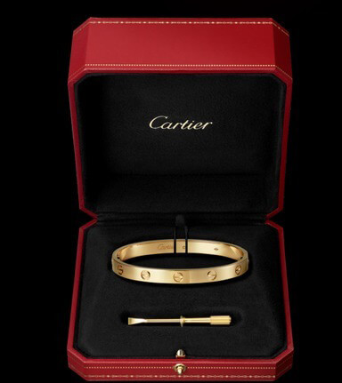 大人気！カルティエ LOVE 偽物 ブレスレット イエローゴールド B6035517