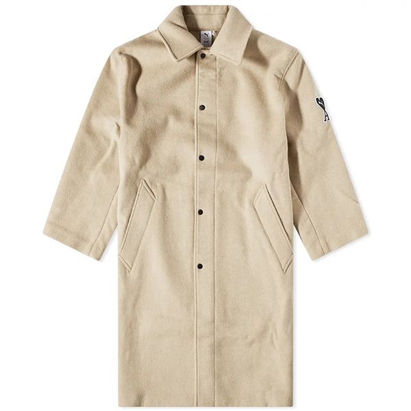 アミ パリス コラボ PUMA X AMI COAT ロングコート 偽物 新色☆希少