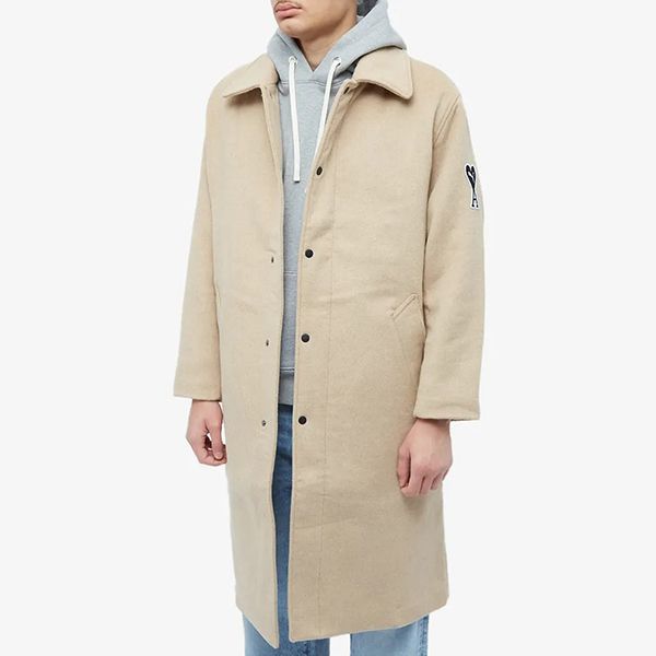 アミ パリス コラボ PUMA X AMI COAT ロングコート 偽物 新色☆希少
