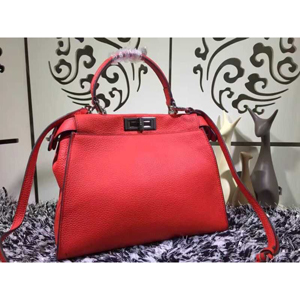 フェンディスーパーコピー フェンディ★人気 SELLERIA PEEKABOO レギュラーサイズ Red 8BN290Q0JF0N7A