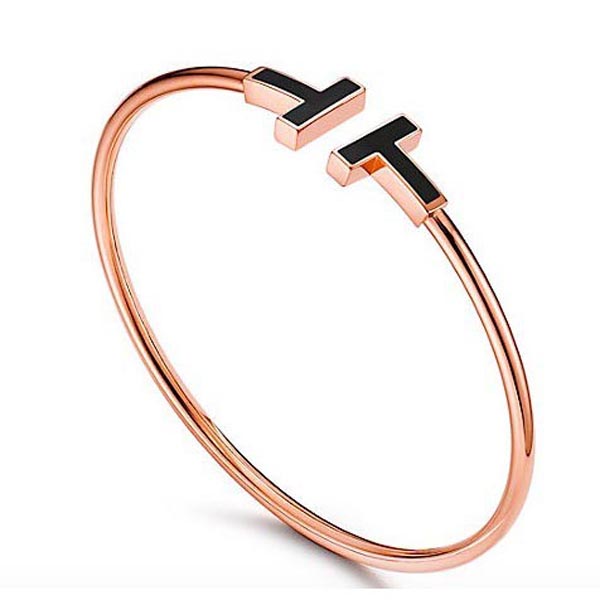 ティファニー T 偽物 ブレスレット Tiffany T ターコイズブレスレット★18K