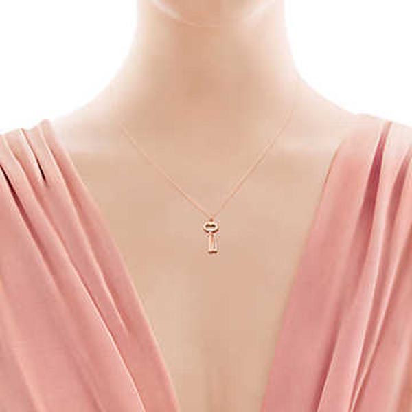 ティファニー ペンダント 偽物 Tiffany&Co.ティファニー キー T&CO. キー ペンダント