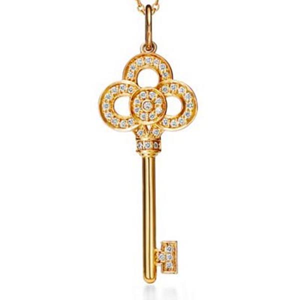 ティファニー ペンダント コピー NEW【Tiffany&Co】プレゼントでも☆愛らしいKey Pendant/unisex