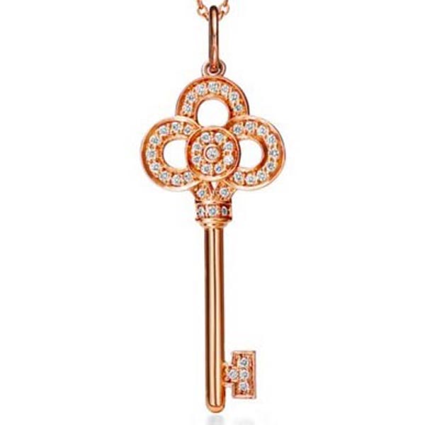 ティファニー ペンダント コピー NEW【Tiffany&Co】プレゼントでも☆愛らしいKey Pendant/unisex