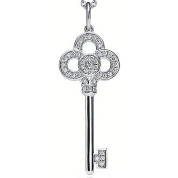 ティファニー ペンダント コピー NEW【Tiffany&Co】プレゼントでも☆愛らしいKey Pendant/unisex