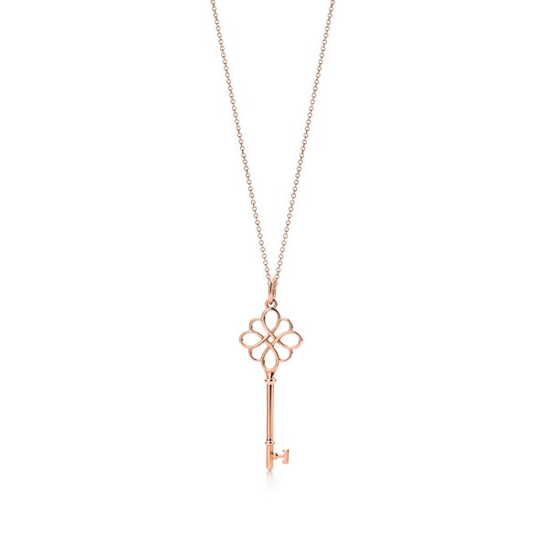 ティファニー ネックレス コピー Tiffany&Co ティファニー キー ノットキー ペンダント
