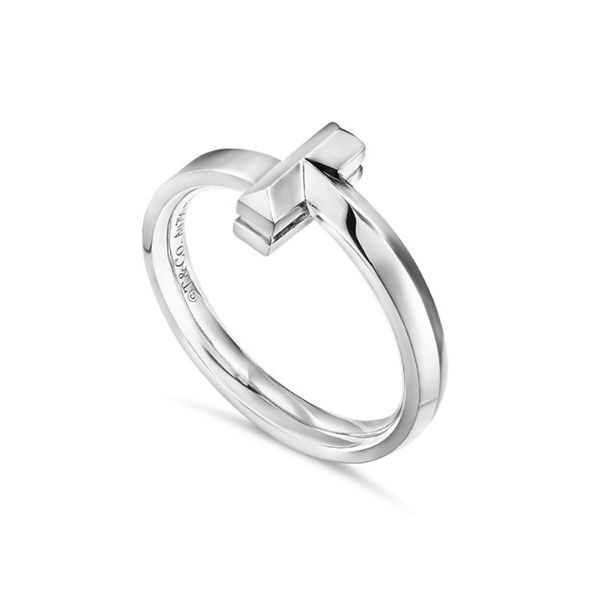 高品質ティファニー 偽物☆ T1 Ring ティーワンリング　2.5mm☆送料込