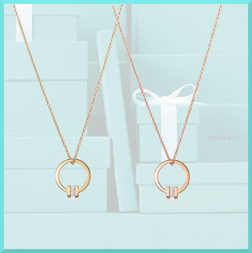 ティファニー ネックレス コピー 人気Tiffany T スクエア ダイアモンド ペンダント