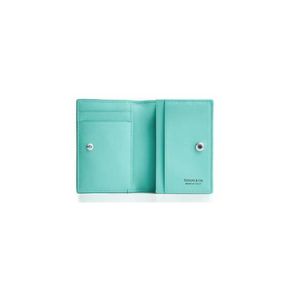 ティファニー 財布 コピー 新柄アメリカ限定☆Tiffany&Co.☆二つ折りカードケース