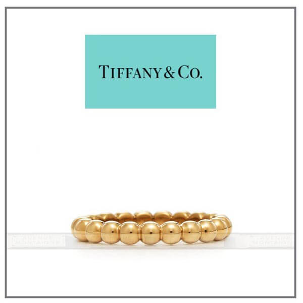 大人気！ティファニー リング 偽物【Tiffany】ハードウェア★ ボール 3mm 18K Gold