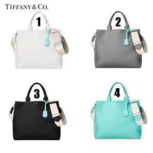 未入荷カラー有ティファニー 偽物 トートバッグ Tiffany & Co.★レザー*A4収納可*