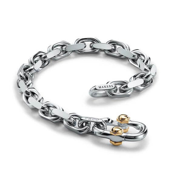 限定人気！ティファニー 偽物 ブレスレット【Tiffany】メイカーズ ワイド チェーン