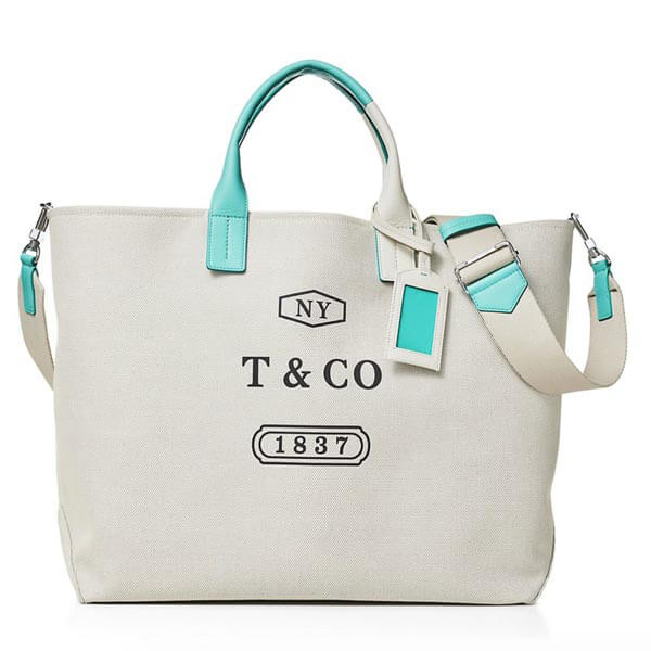 2021AW ティファニー トートバッグ 偽物【Tiffany】カラーブロック ウィークエンド