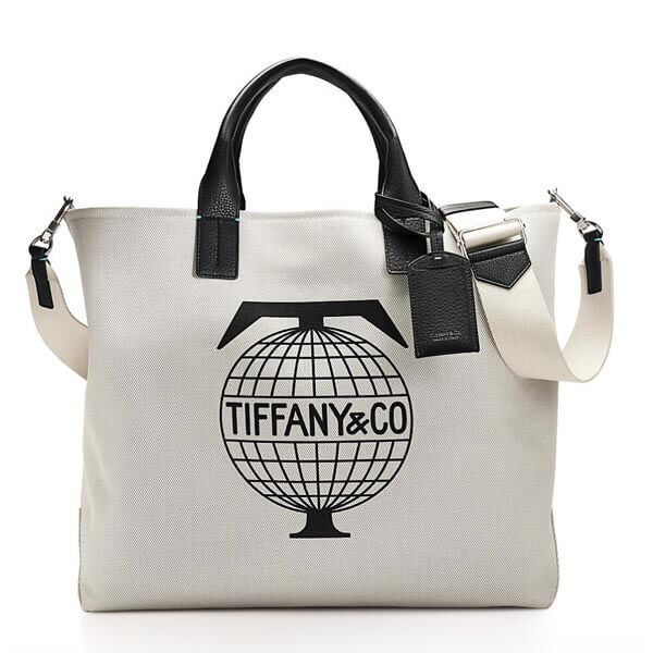 2021new！ティファニー トートバッグ コピー【Tiffany】トラベル コットンキャンバス