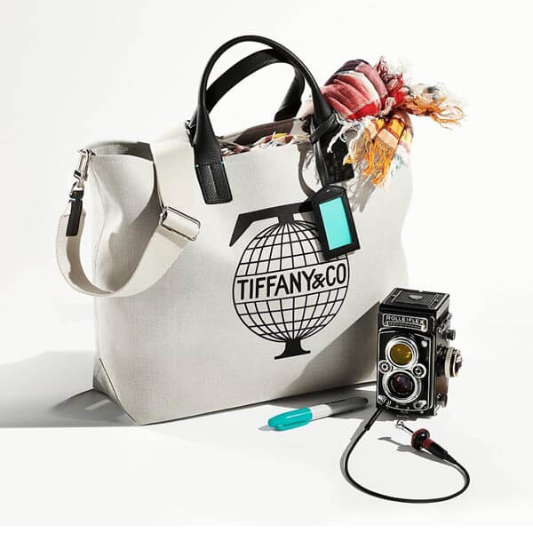2021new！ティファニー トートバッグ コピー【Tiffany】トラベル コットンキャンバス