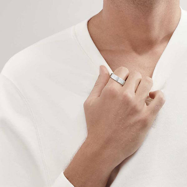 ティファニー 偽物 ナローリング 【新作】Return to Tiffany シルバー 18k ローズゴールド　またはホワイトゴールド