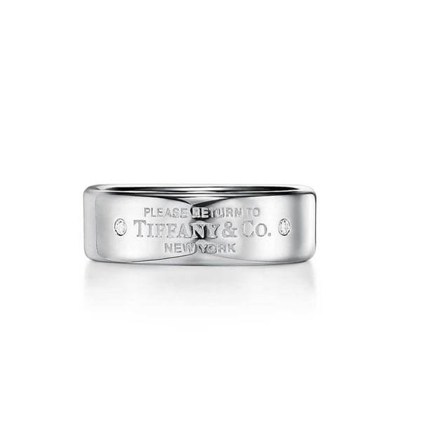 ティファニー 偽物 ナローリング 【新作】Return to Tiffany シルバー 18k ローズゴールド　またはホワイトゴールド