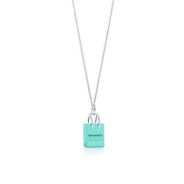 21SS！ティファニー スーパーコピー ペンダント セレブ愛用★Tiffany★ショッピングバッグチャーム