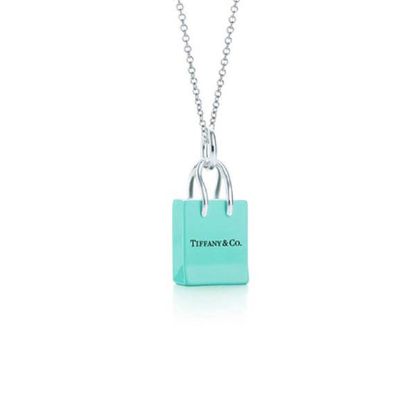 21SS！ティファニー スーパーコピー ペンダント セレブ愛用★Tiffany★ショッピングバッグチャーム