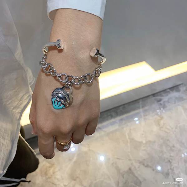 ティファニー ブレスレット 偽物 Tiffany&Co スプラッシュ ハート タグ ブレスレット 61523049	