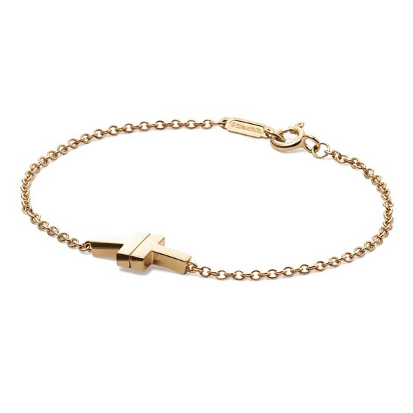 ティファニー Tブレスレット コピー Tiffany & Co. シングルチェーン ブレスレット