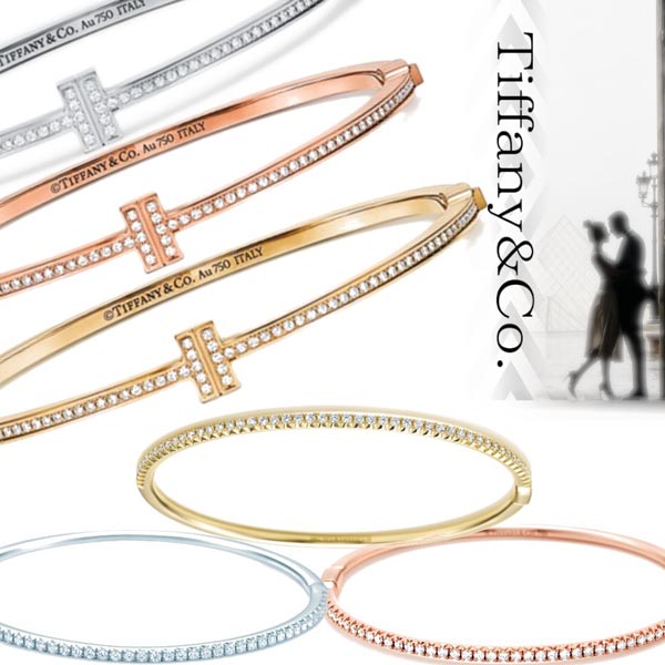 ティファニー ブレスレット コピー Tiffany Diamond &18K Gold ダブル