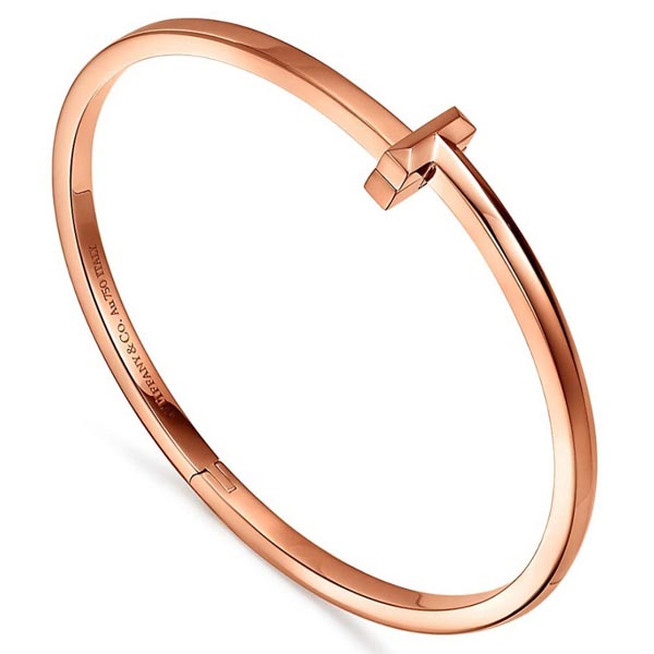 ティファニー T偽物 ブレスレット 雑誌LEON掲載！【Tiffany&Co】エレガンス薫る☆Tiffany T unisex