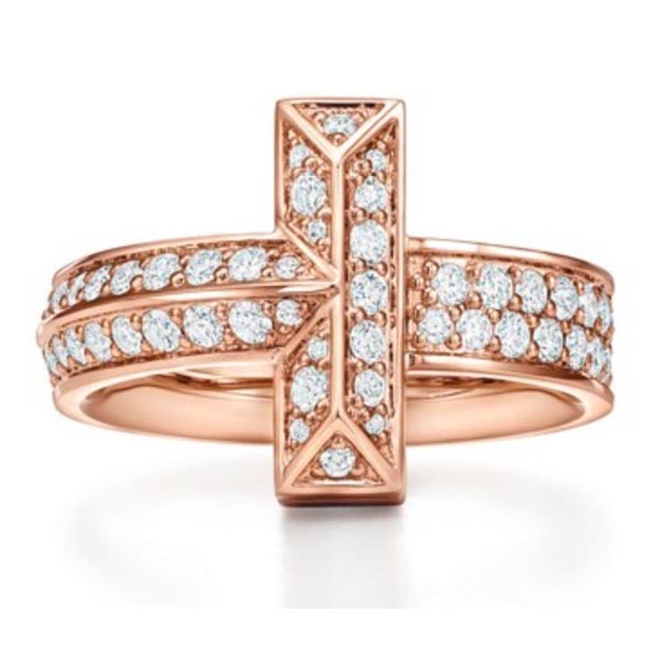 ティファニー T指輪 コピー 話題の新作【Tiffany&Co】永遠の輝き☆T1 Wide Diamond/unisex