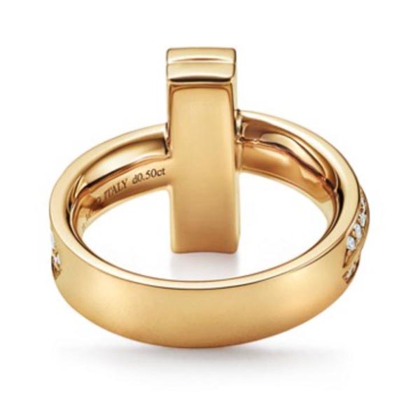 ティファニー T指輪 コピー 話題の新作【Tiffany&Co】永遠の輝き☆T1 Wide Diamond/unisex