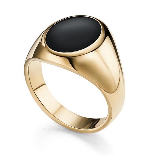 ティファニー 指輪 コピー NEW Tifanny -Signet Ring Gold シグネットリング