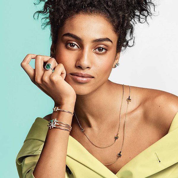 ティファニー Tブレスレット 偽物【Tiffany&Co.】大人気☆Mother-of-pearl Wire Bracelet 18K GOLD