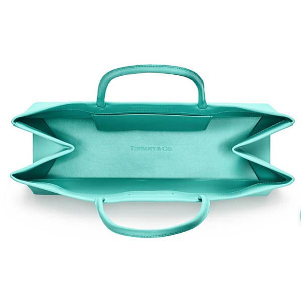 人気新作 ティファニー トートバッグ 偽物【Tiffany】ラージ ショッピング レザー