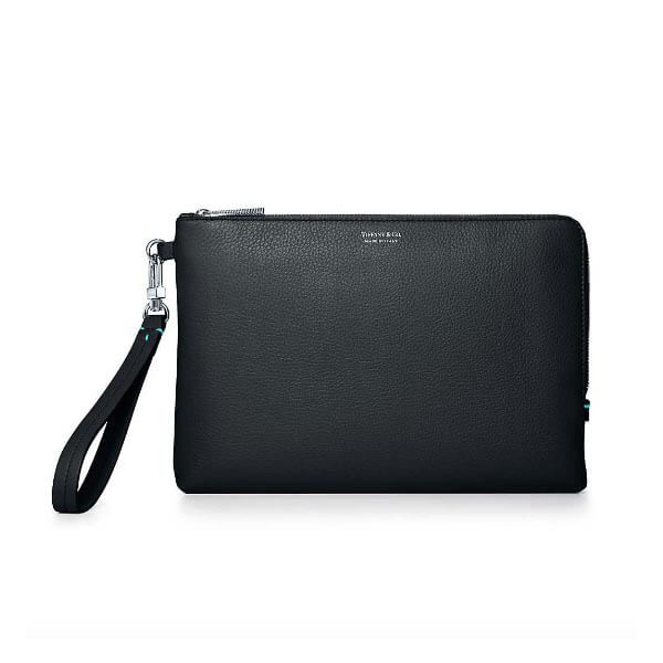 ティファニー 偽物 クラッチ Tiffany&Co レザー ジップクラッチバッグ 4色展開☆