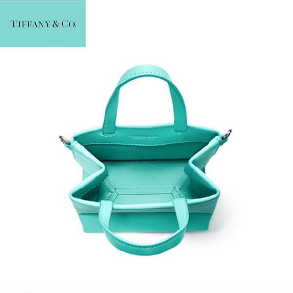 2021新作 ティファニー コピー トートバッグ Tiffany&Co.スモール ティファニーブルー ショッピングトート