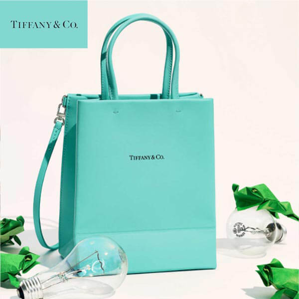 2021新作 ティファニー コピー トートバッグ Tiffany&Co.スモール ティファニーブルー ショッピングトート