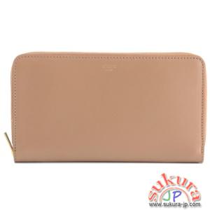 セリーヌ/セリーヌ ラムスキン ラウンドファスナー長財布 10187 3FTA 04LU