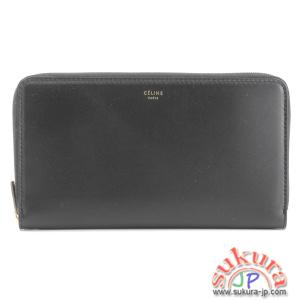 セリーヌ ラムスキン ラウンドファスナー長財布 10187 3FTA 38NO