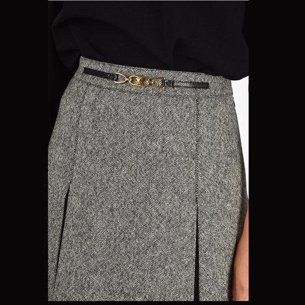 セリーヌ スカート 偽物【セールで奇跡の入荷！】 HOPSACK CIRCLE スカート