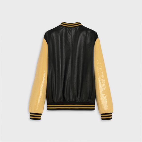 【21SS】セリーヌ テディジャケット 偽物 men ソフトラムスキン