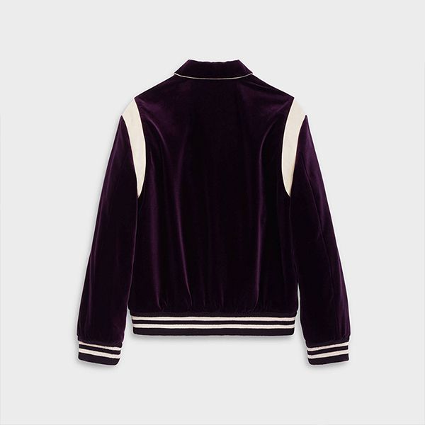 【限定】セリーヌ ジャケット 偽物 men コットンベルベット テディジャケット
