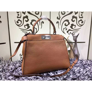フェンディスーパーコピー フェンディ★人気　SELLERIA PEEKABOO レギュラーサイズ トフィー 8BN290Q0JF0N9A