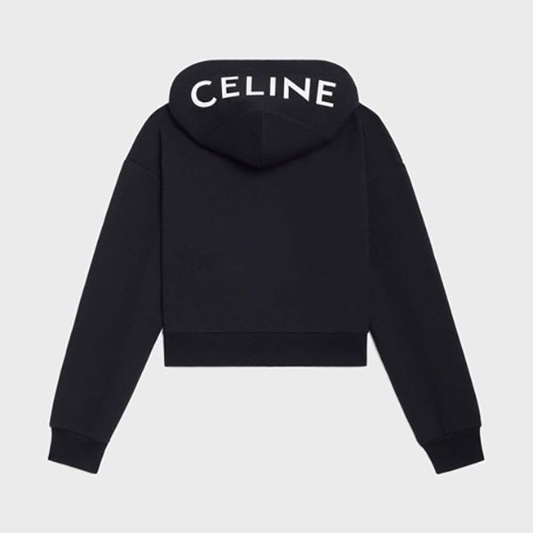 大人気【セリーヌ ジャケット 偽物】クロップド スウェット 2Y535052H.38AW