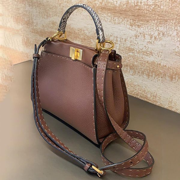 フェンディ バッグ 偽物☆PEEKABOO MINI☆ピーカブー ミニショルダー ２WAY 8BN244ADYYF1EYC