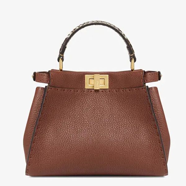 フェンディ バッグ 偽物☆PEEKABOO MINI☆ピーカブー ミニショルダー ２WAY 8BN244ADYYF1EYC