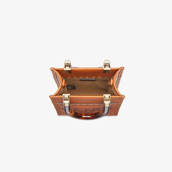 【フェンディ ショッパーバッグ 偽物】 3カラー☆ ミニ サンシャイン ショッパーバッグ 8BS051ABVLF192E