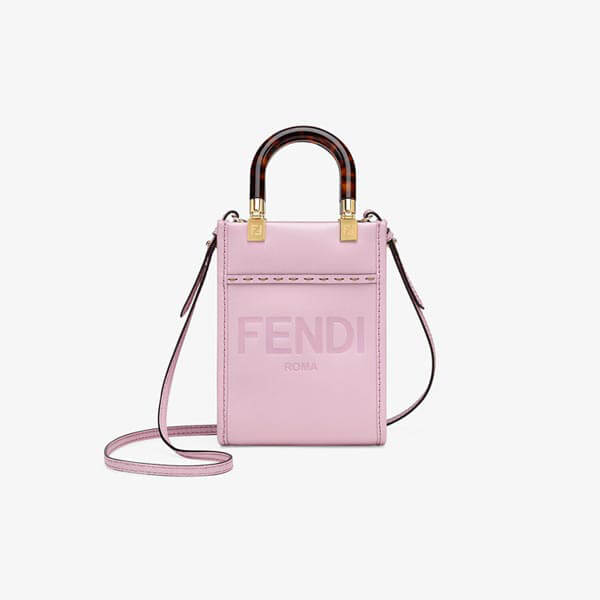 【フェンディ ショッパーバッグ 偽物】 3カラー☆ ミニ サンシャイン ショッパーバッグ 8BS051ABVLF192E